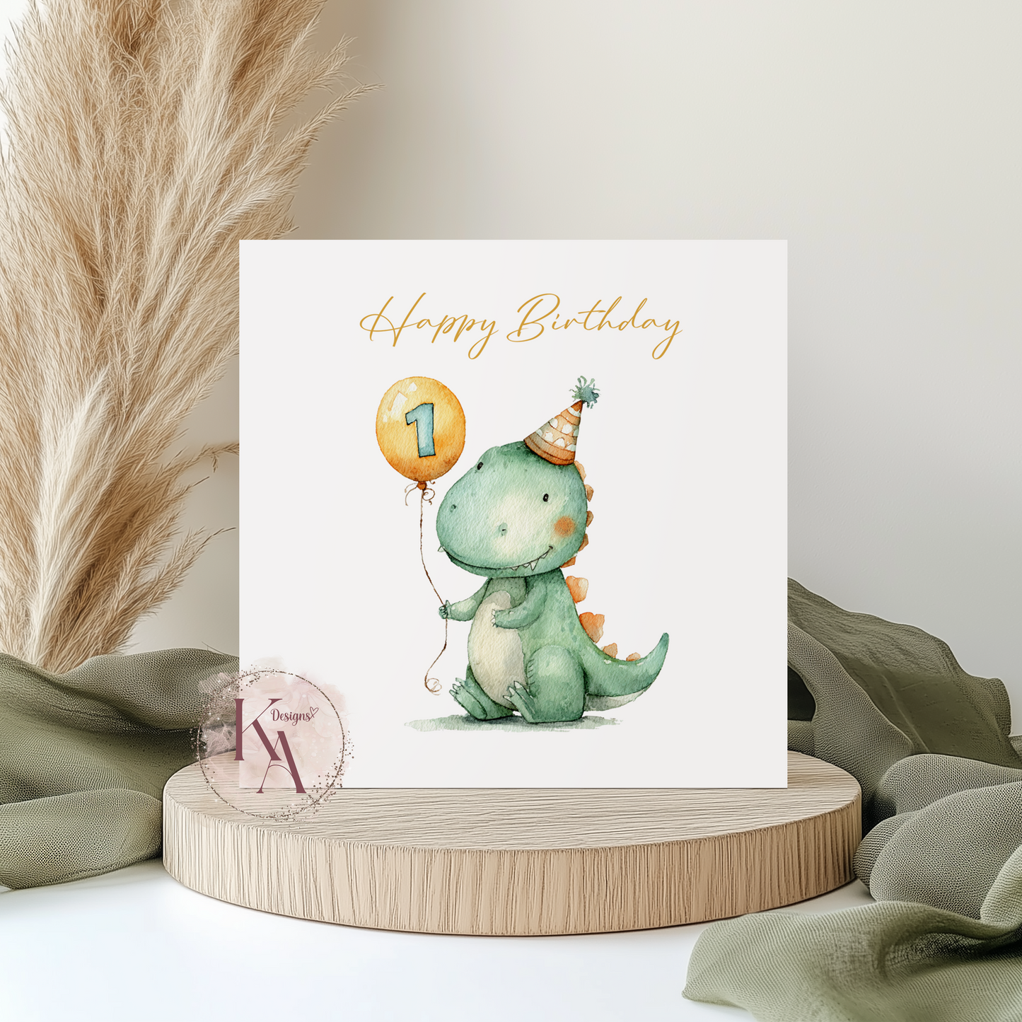 Dinosaurs 6x6" Card