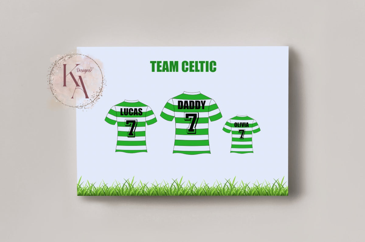 Custom Football Shirt Print