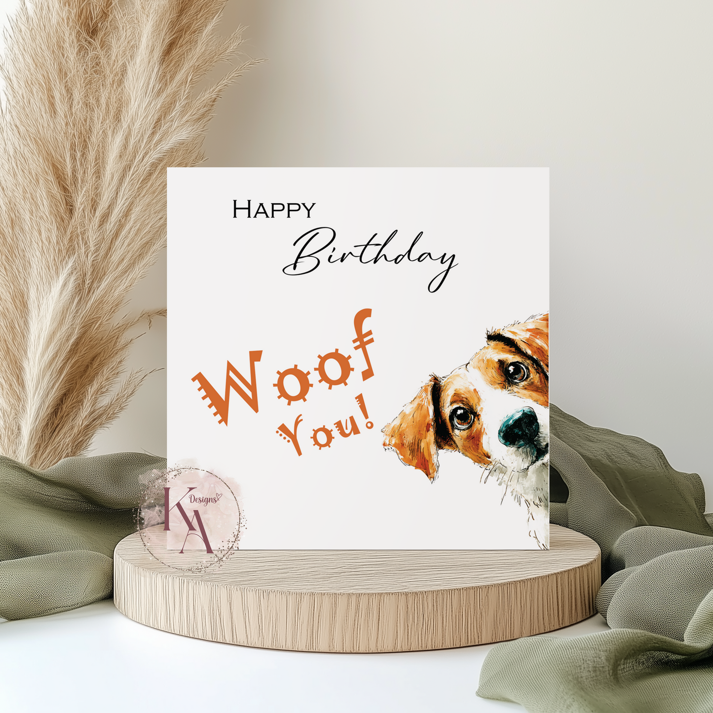 Pet Cards - 6x6" Card