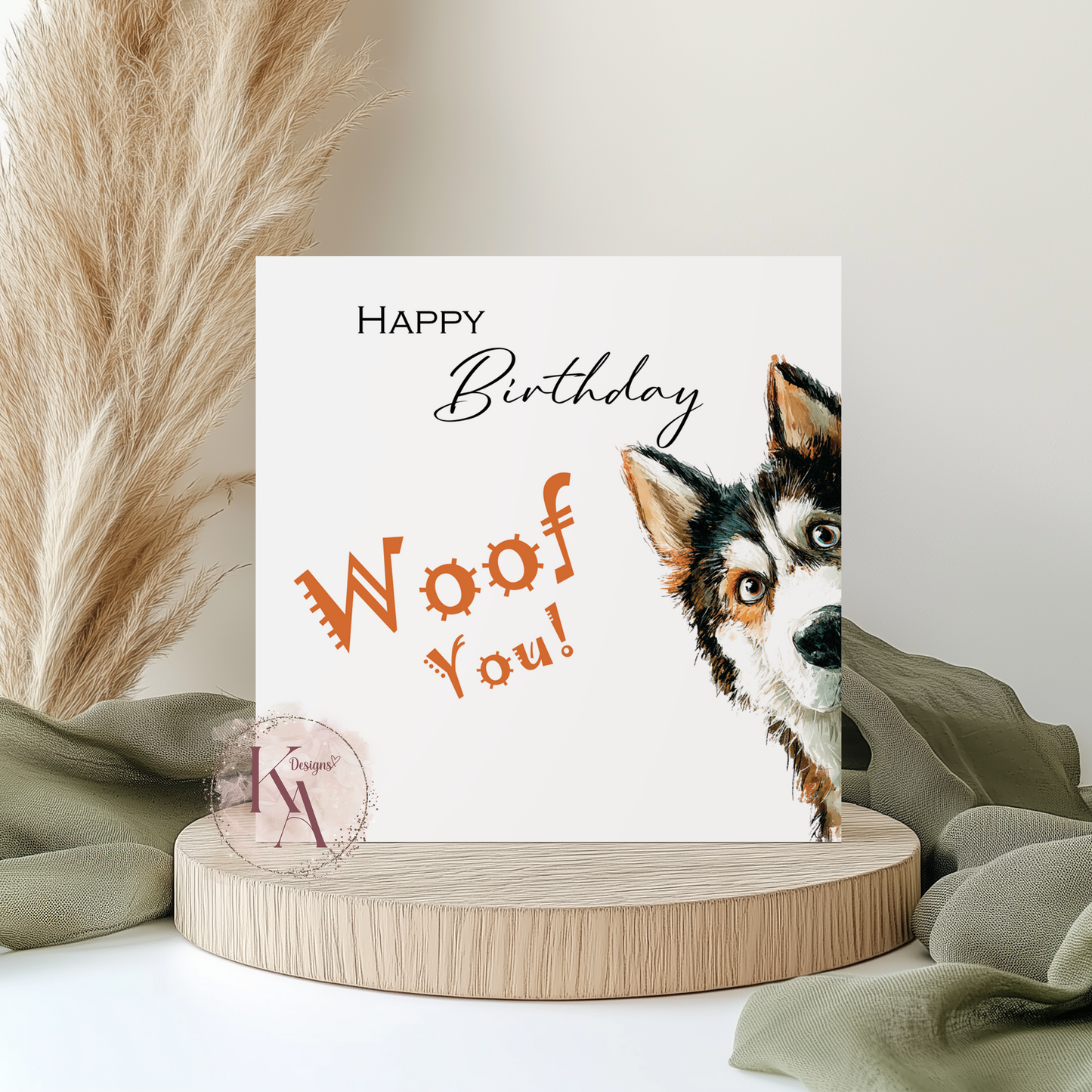 Pet Cards - 6x6" Card