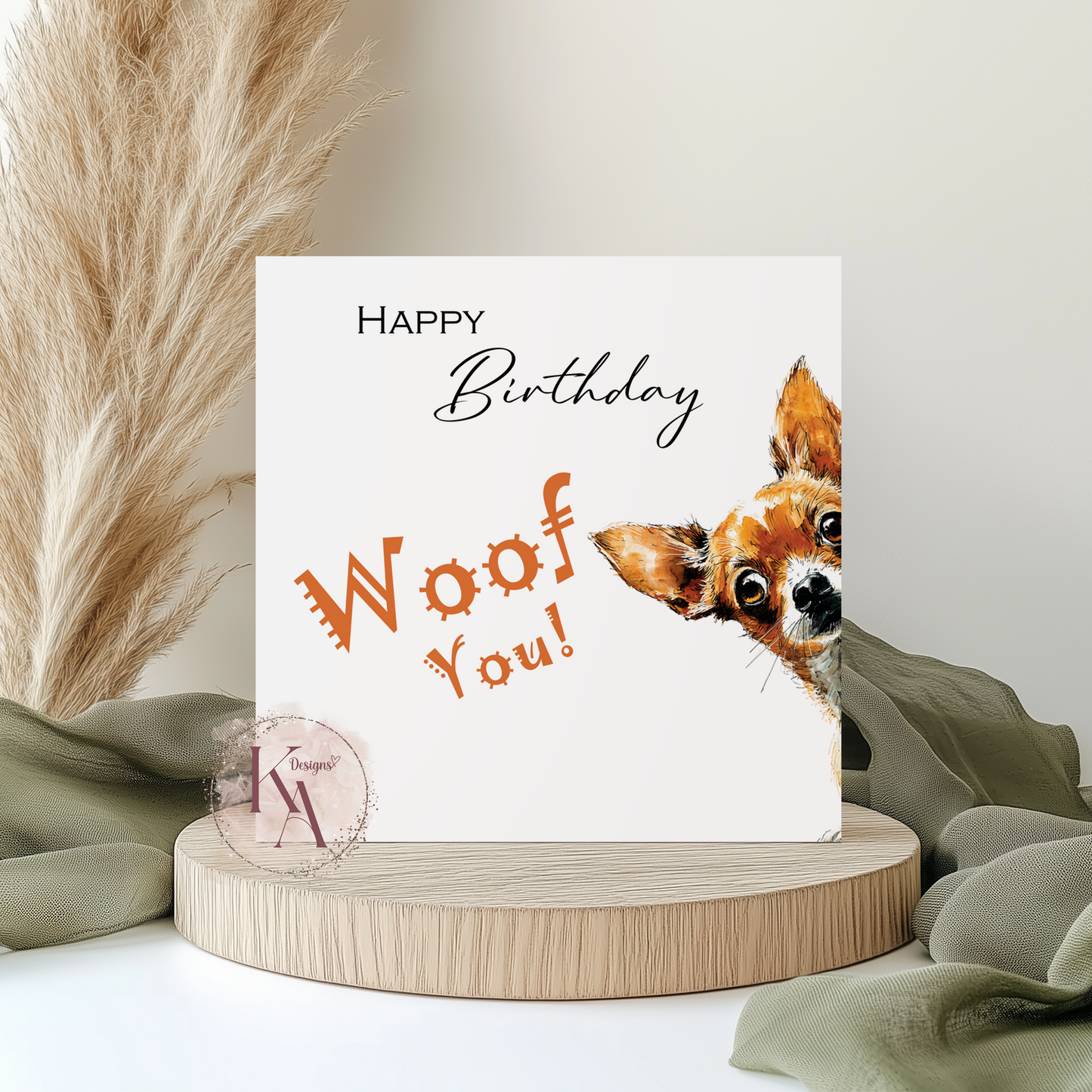 Pet Cards - 6x6" Card