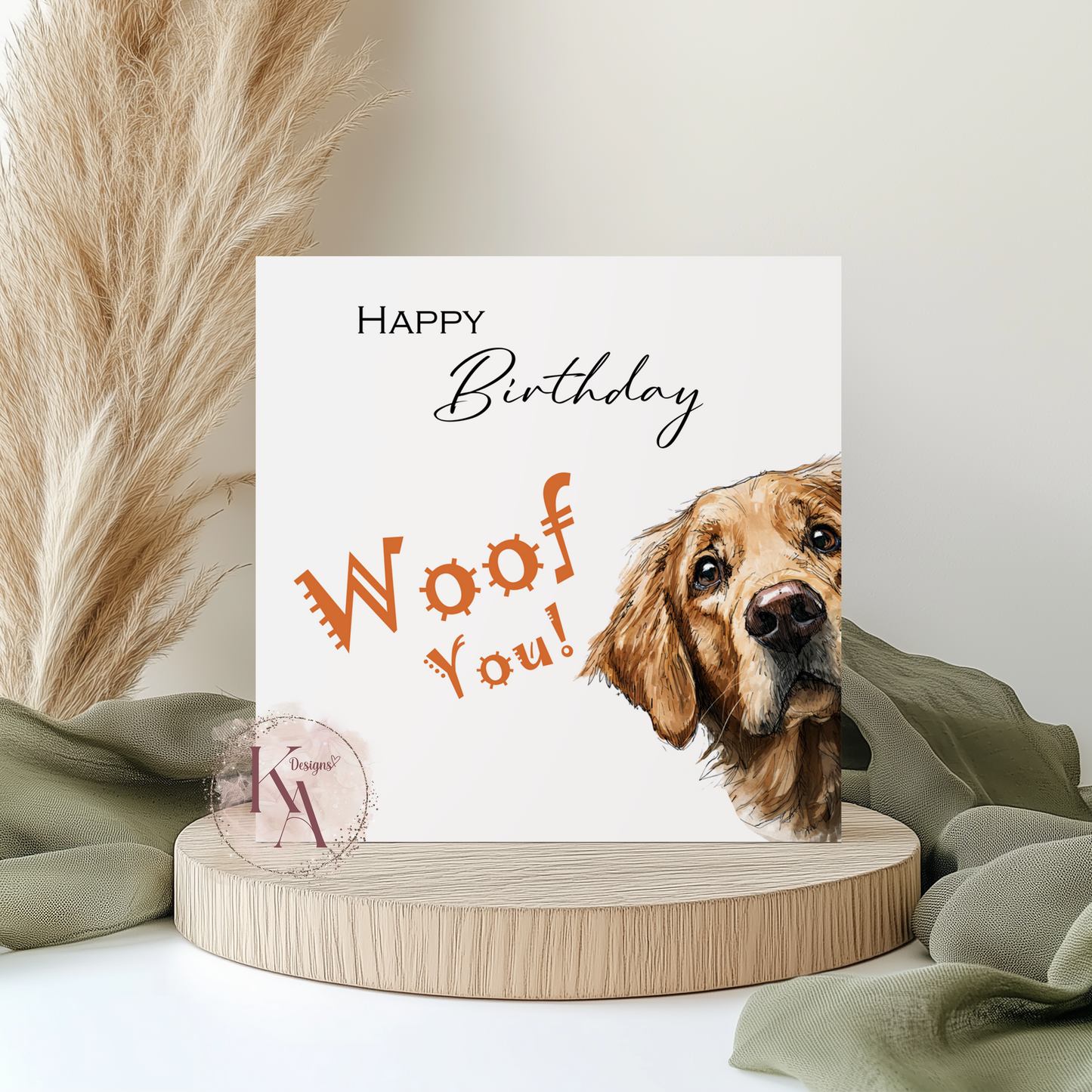 Pet Cards - 6x6" Card