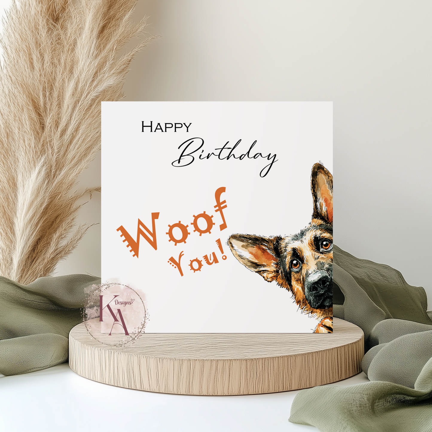 Pet Cards - 6x6" Card