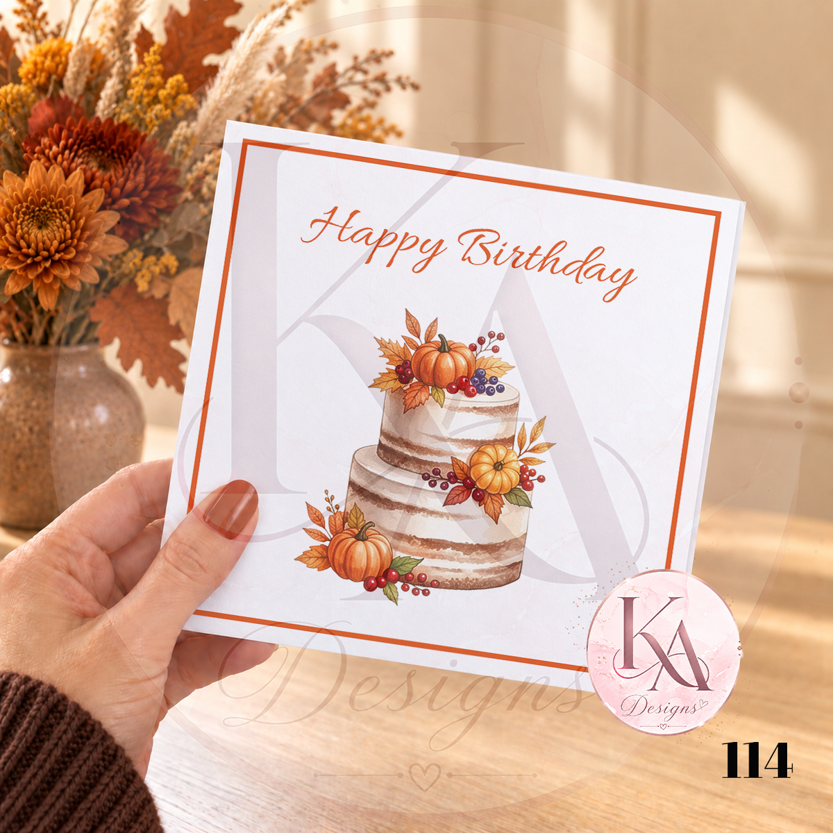 Autumnal Greeting Cards