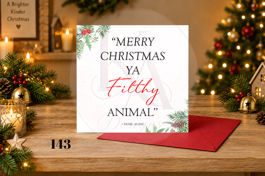 Christmas Cards - Movie Quotes