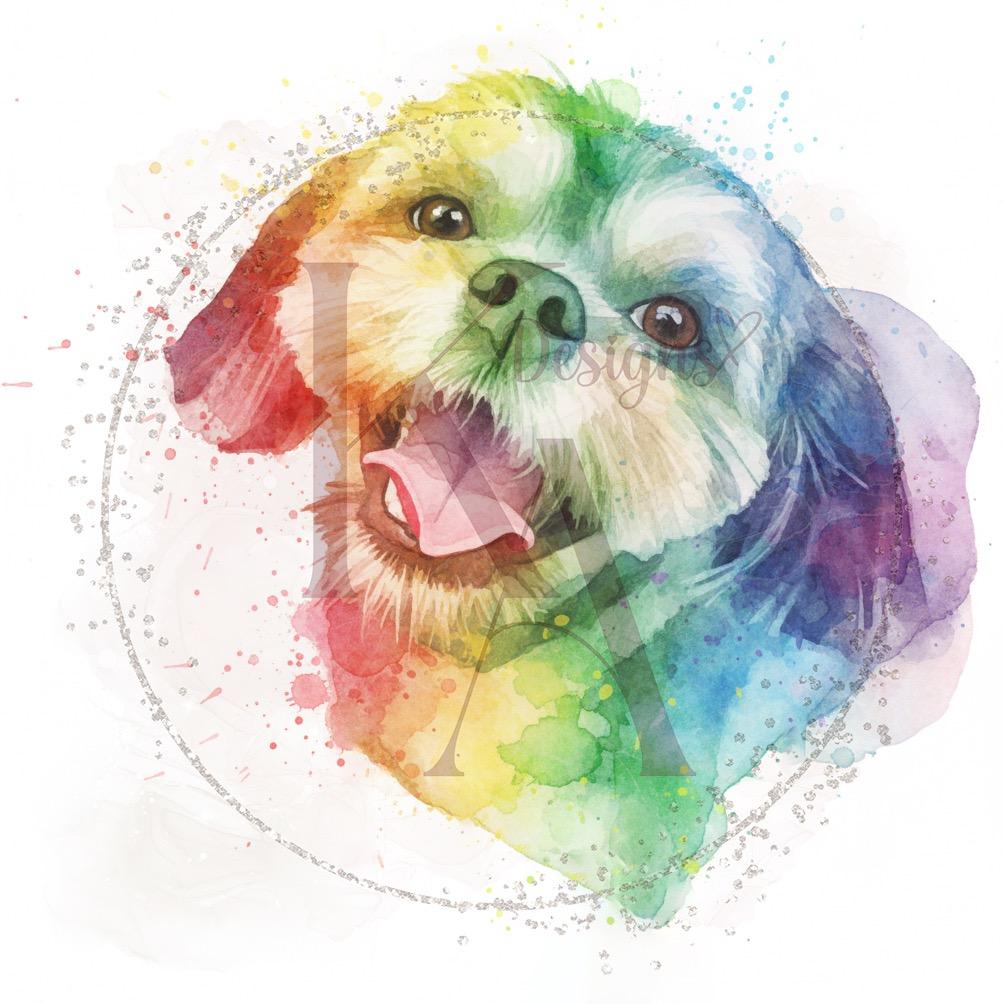 Rainbow Pet Print
