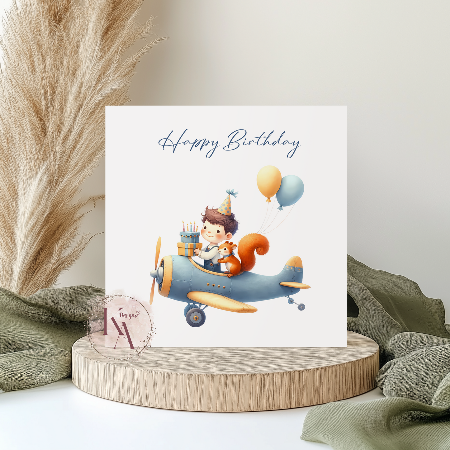 Little Pilot 6x6" Card
