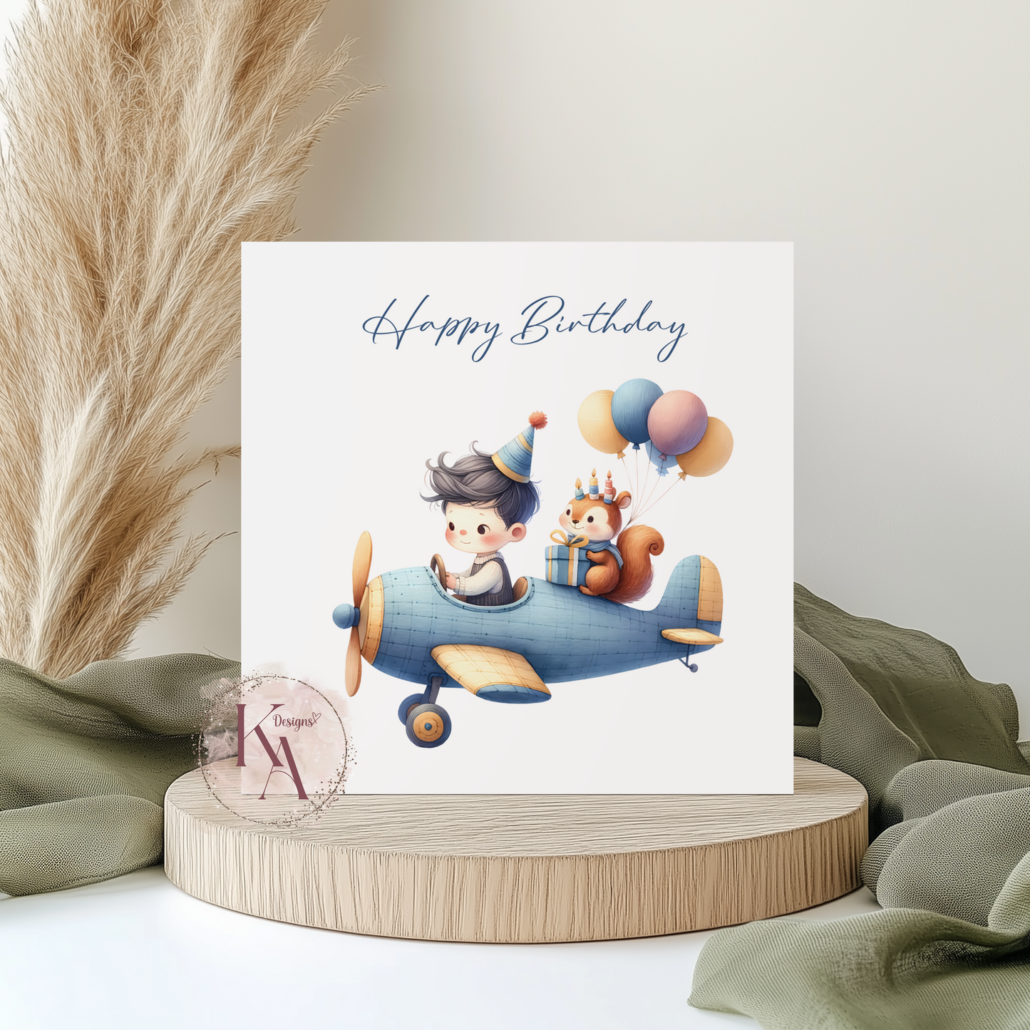 Little Pilot 6x6" Card