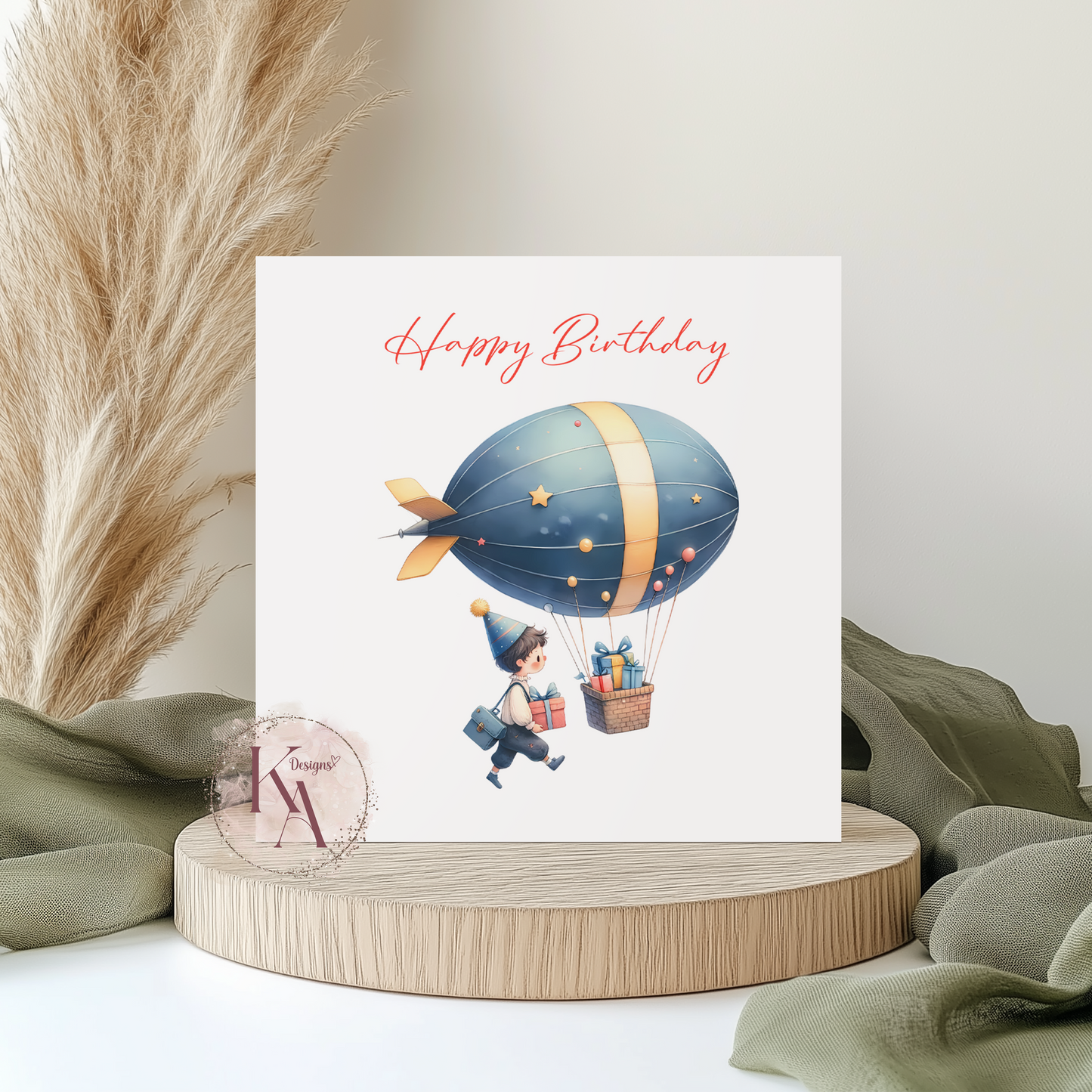 Little Pilot 6x6" Card