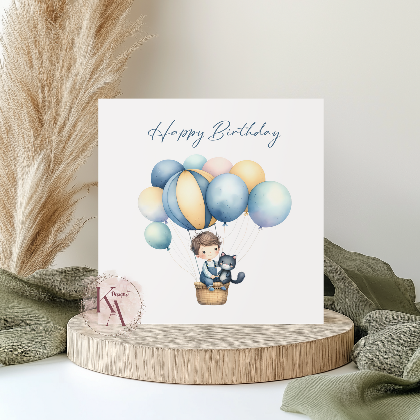Little Pilot 6x6" Card