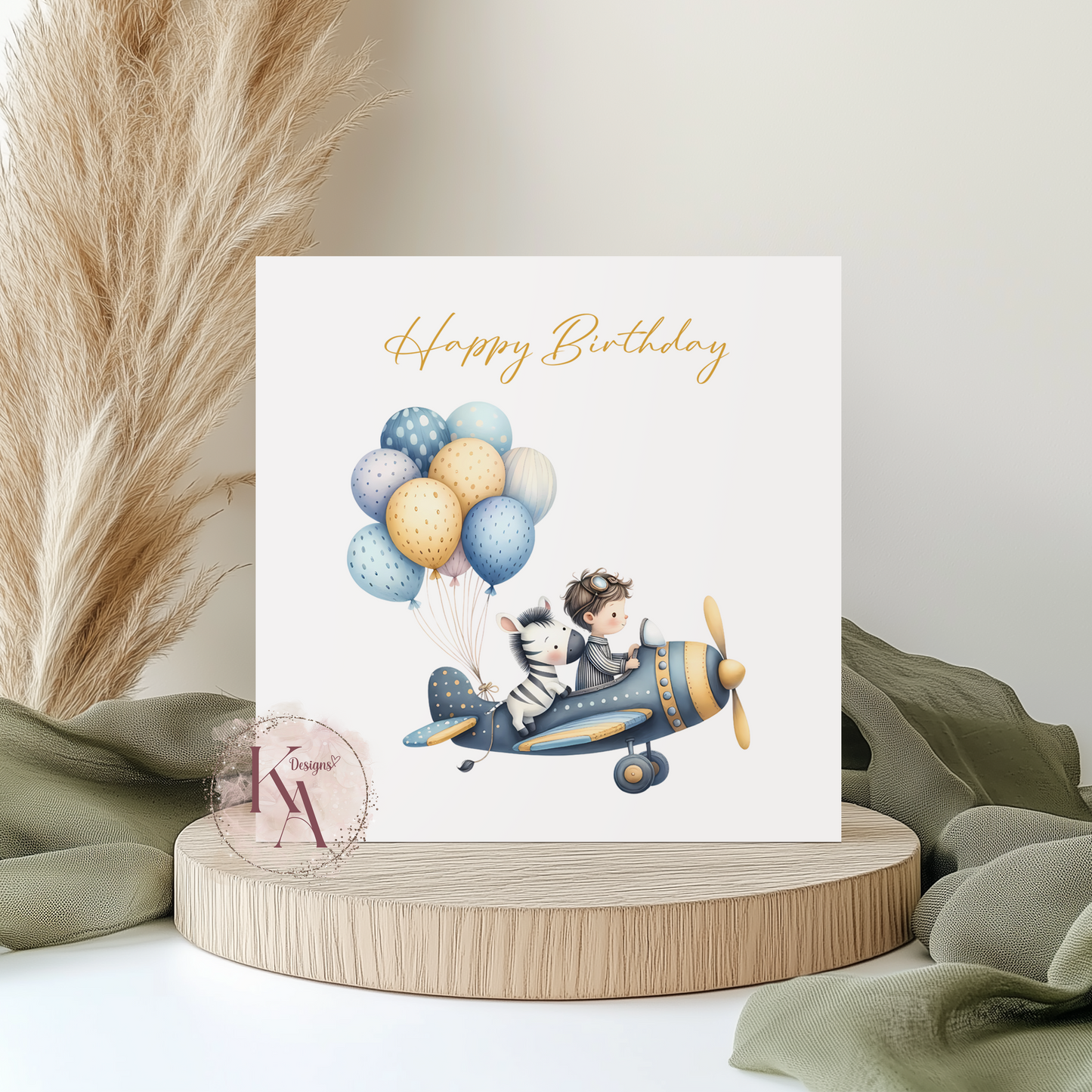 Little Pilot 6x6" Card