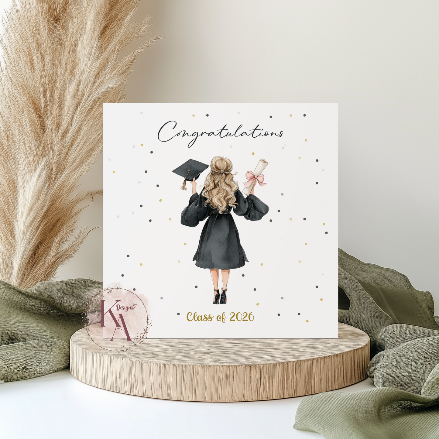 Graduation 6x6" Card
