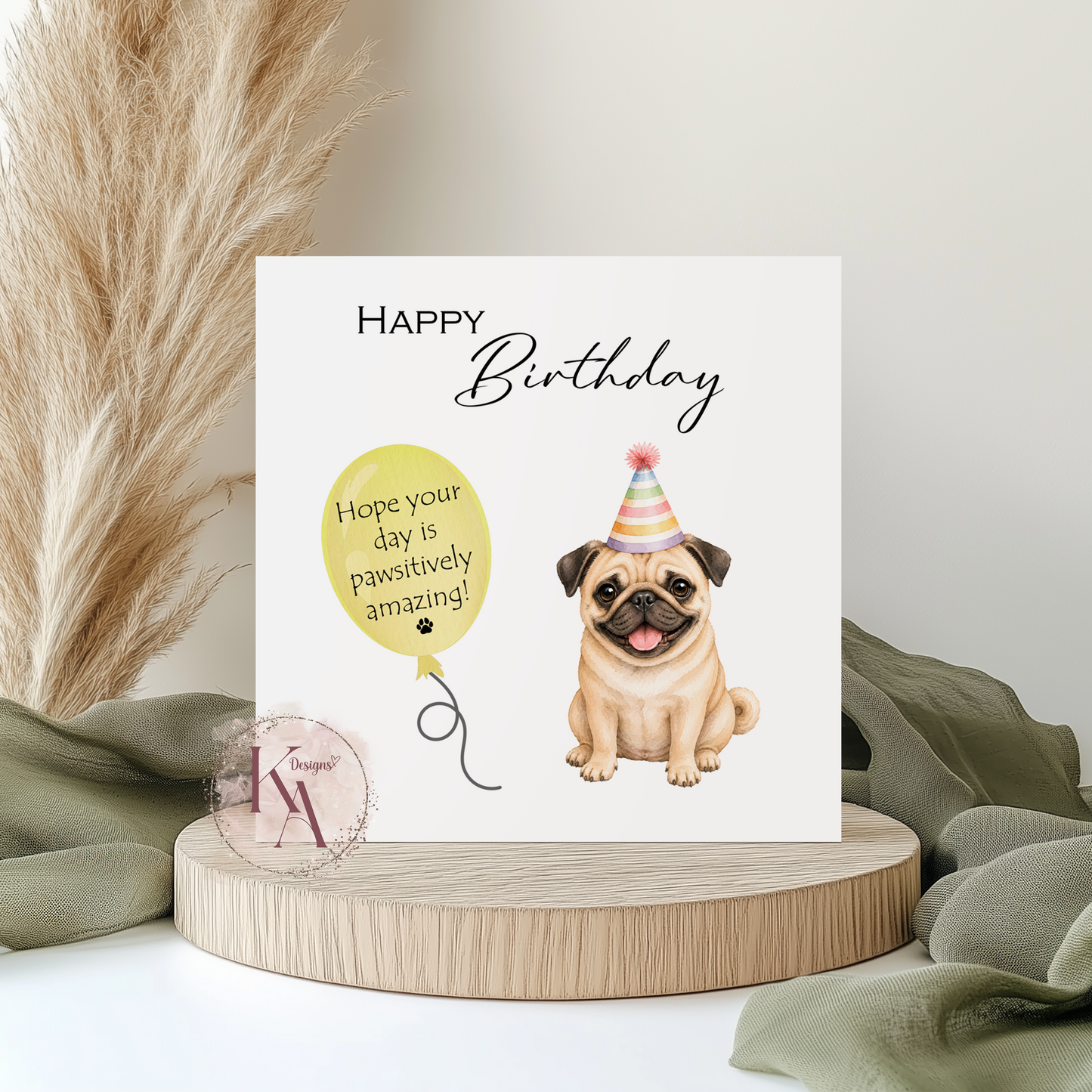 Pet Cards - 6x6" Card