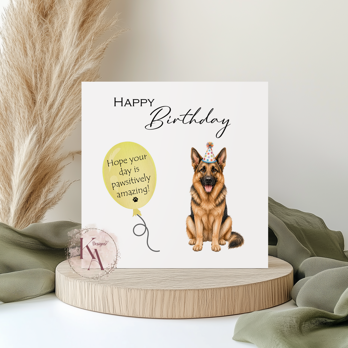 Pet Cards - 6x6" Card