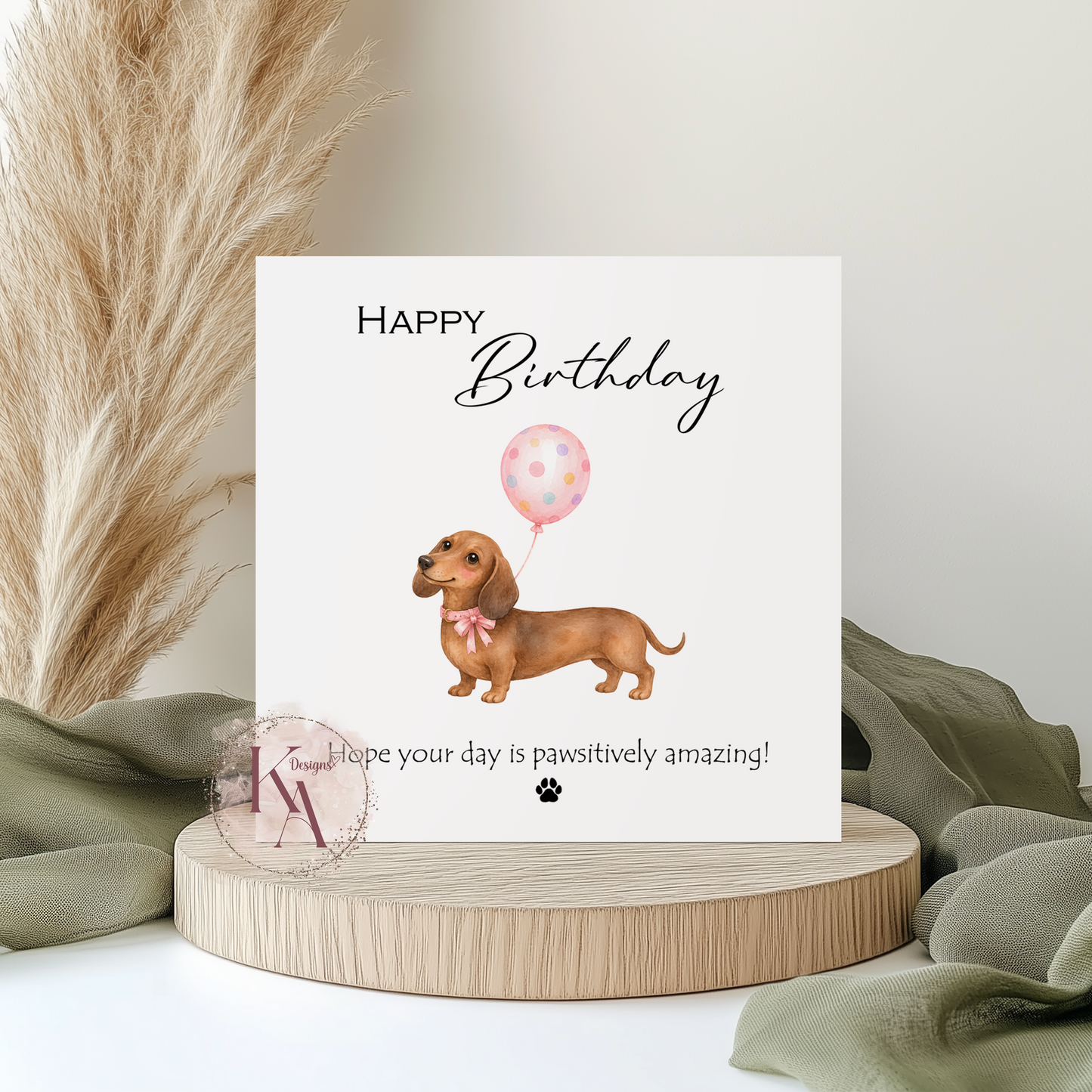 Pet Cards - 6x6" Card