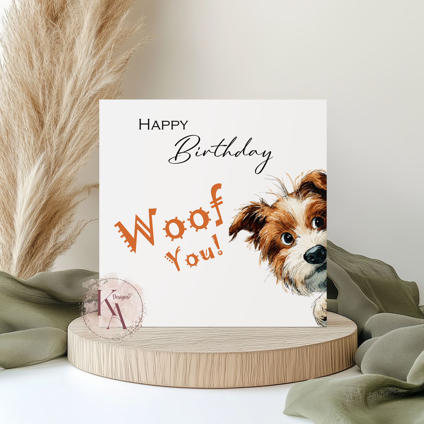Pet Cards - 6x6" Card