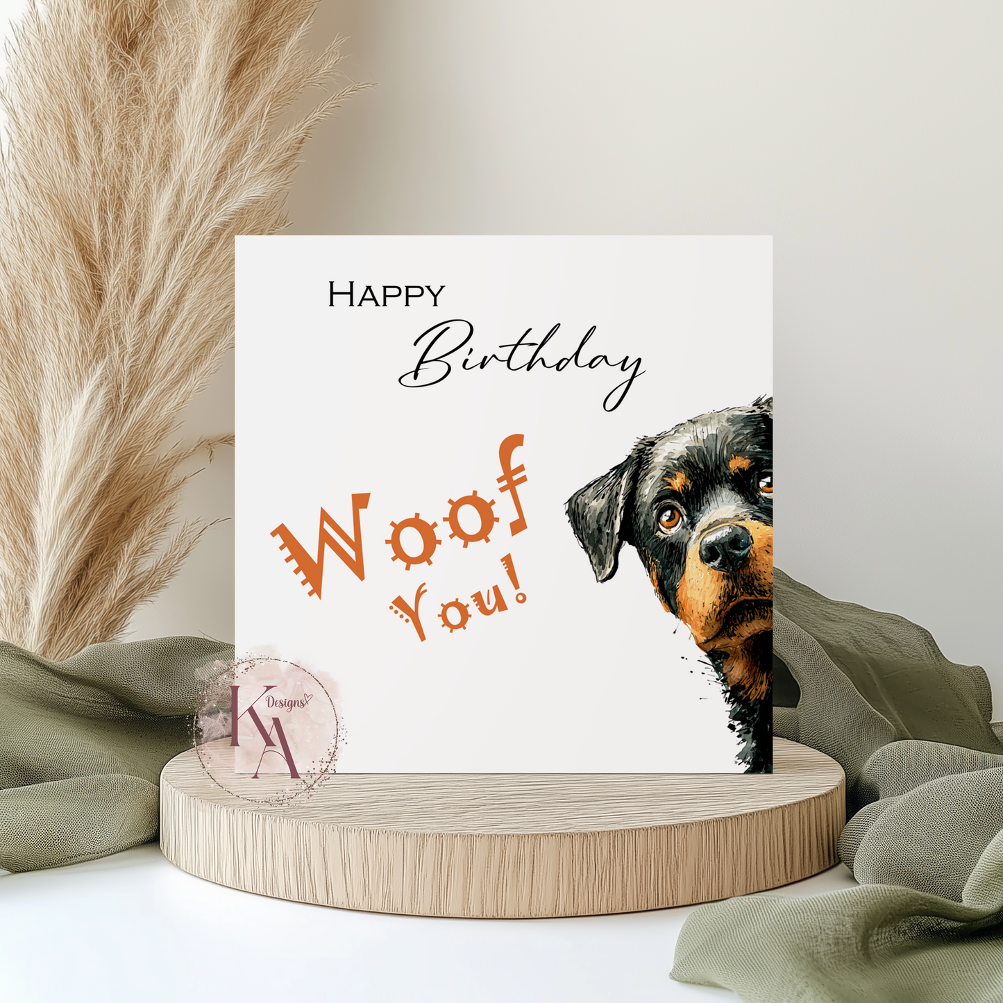 Pet Cards - 6x6" Card