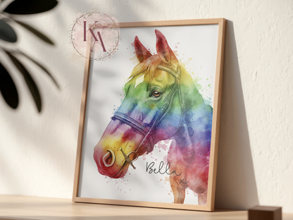 Rainbow Pet Print