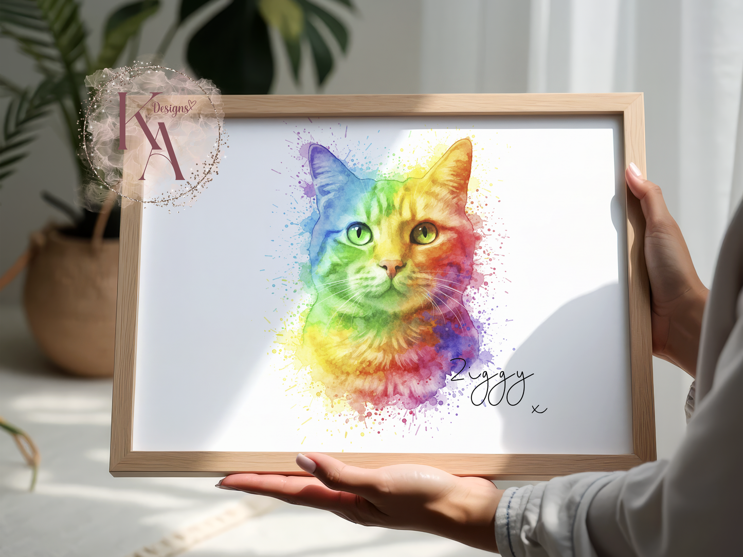 Rainbow Pet Print