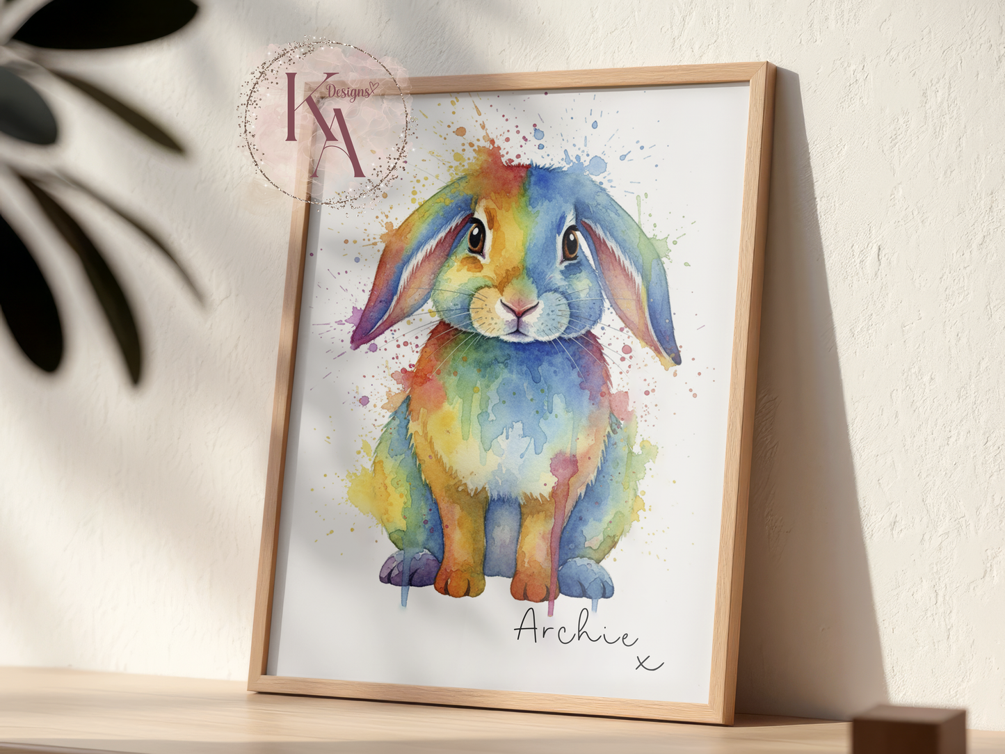 Rainbow Pet Print