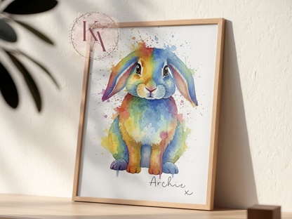 Rainbow Pet Print