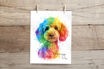 Rainbow Pet Print
