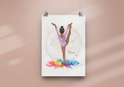 Personalised Dance Print