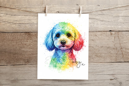 Rainbow Pet Print