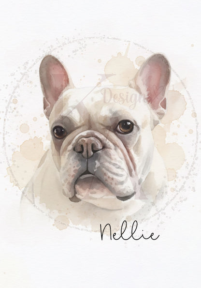 Watercolour Paint Pet Print