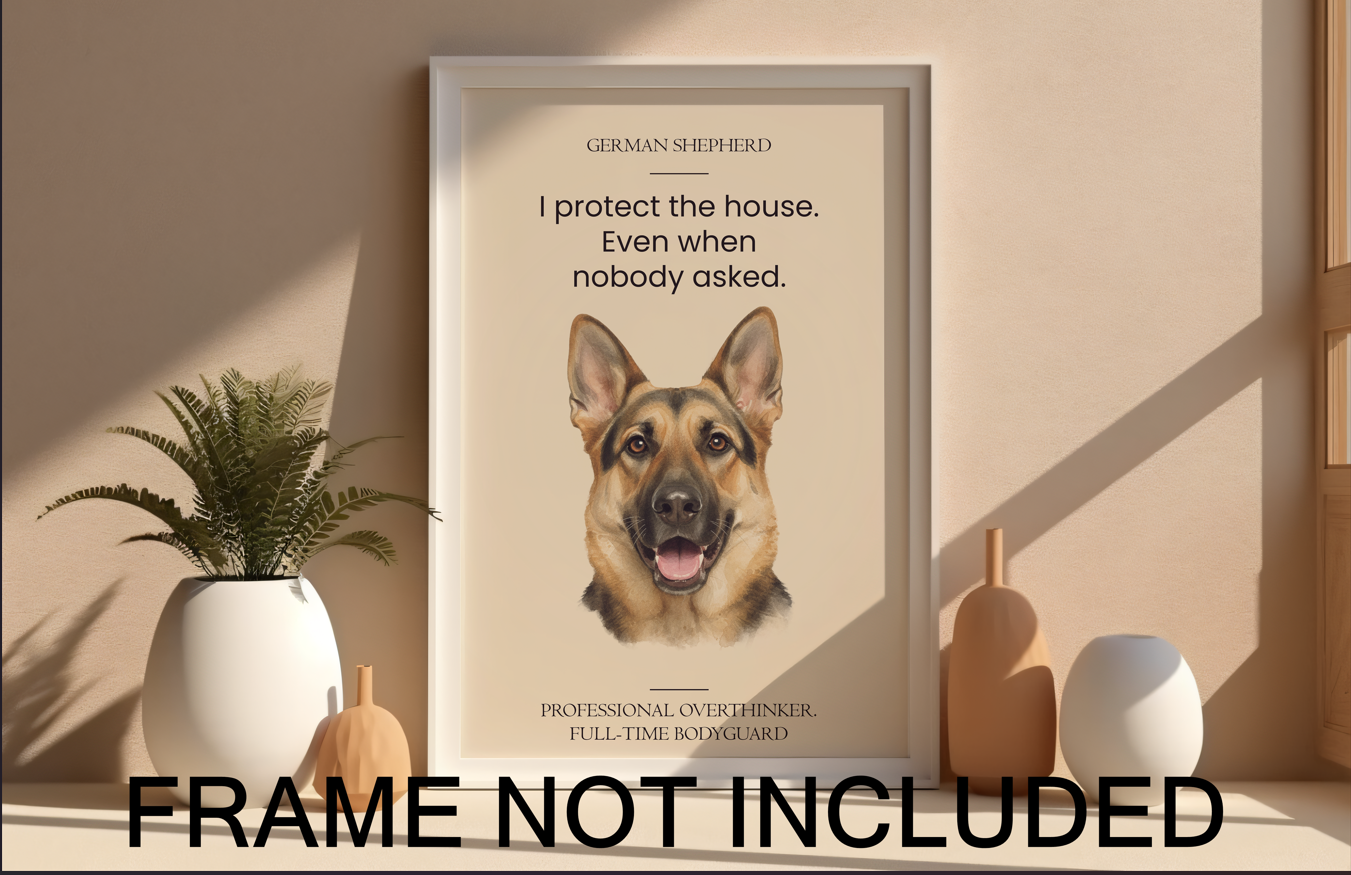 Pet Humour Wall Art
