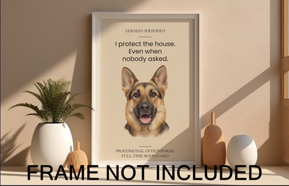 Pet Humour Wall Art