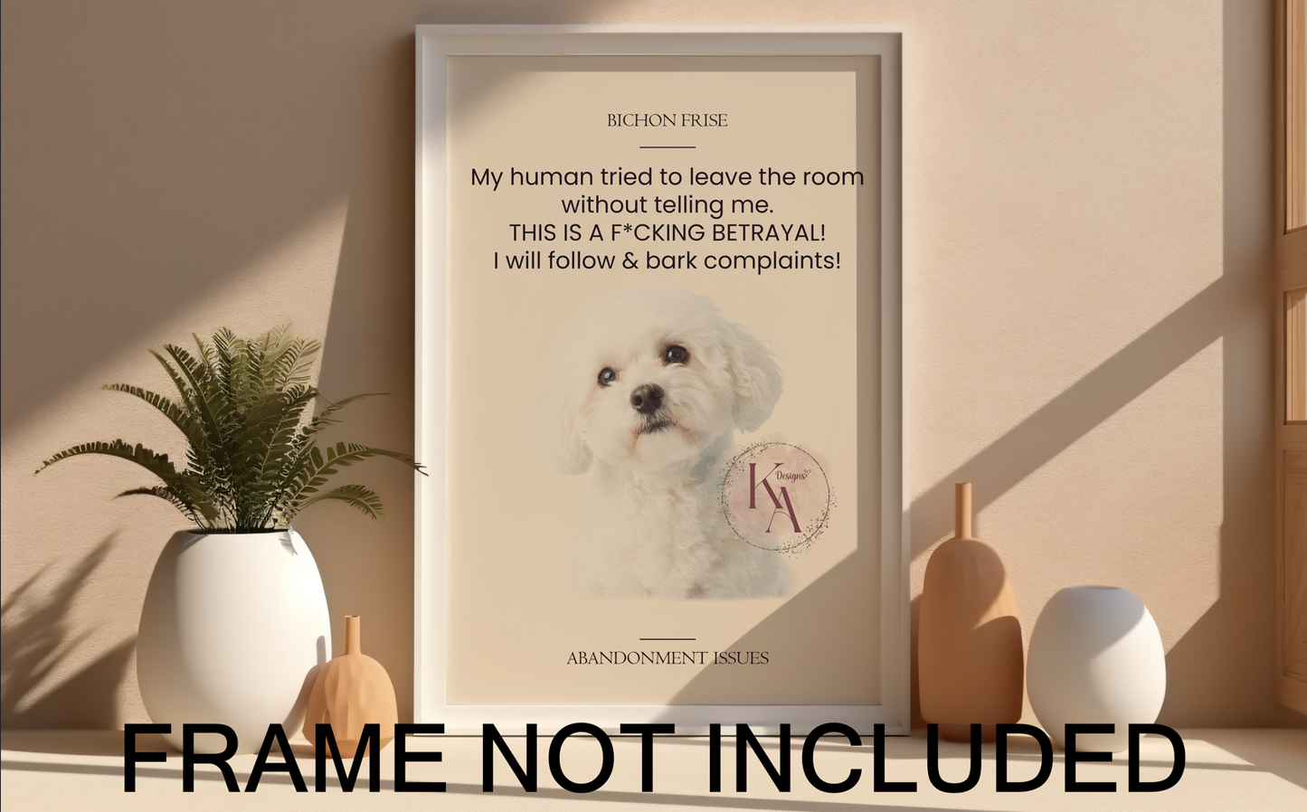 Pet UNHINGED Wall Art