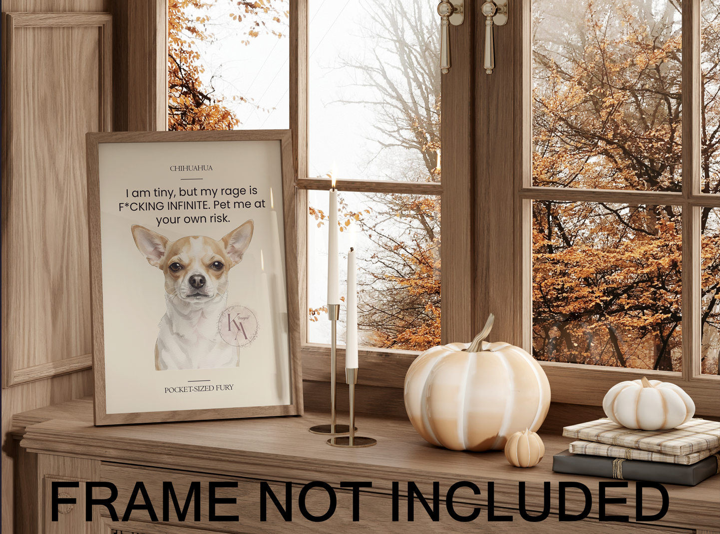 Pet UNHINGED Wall Art
