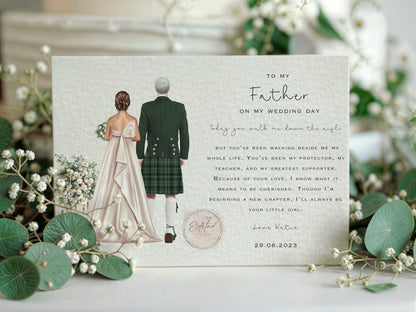 Personalised Wedding Illustration Print