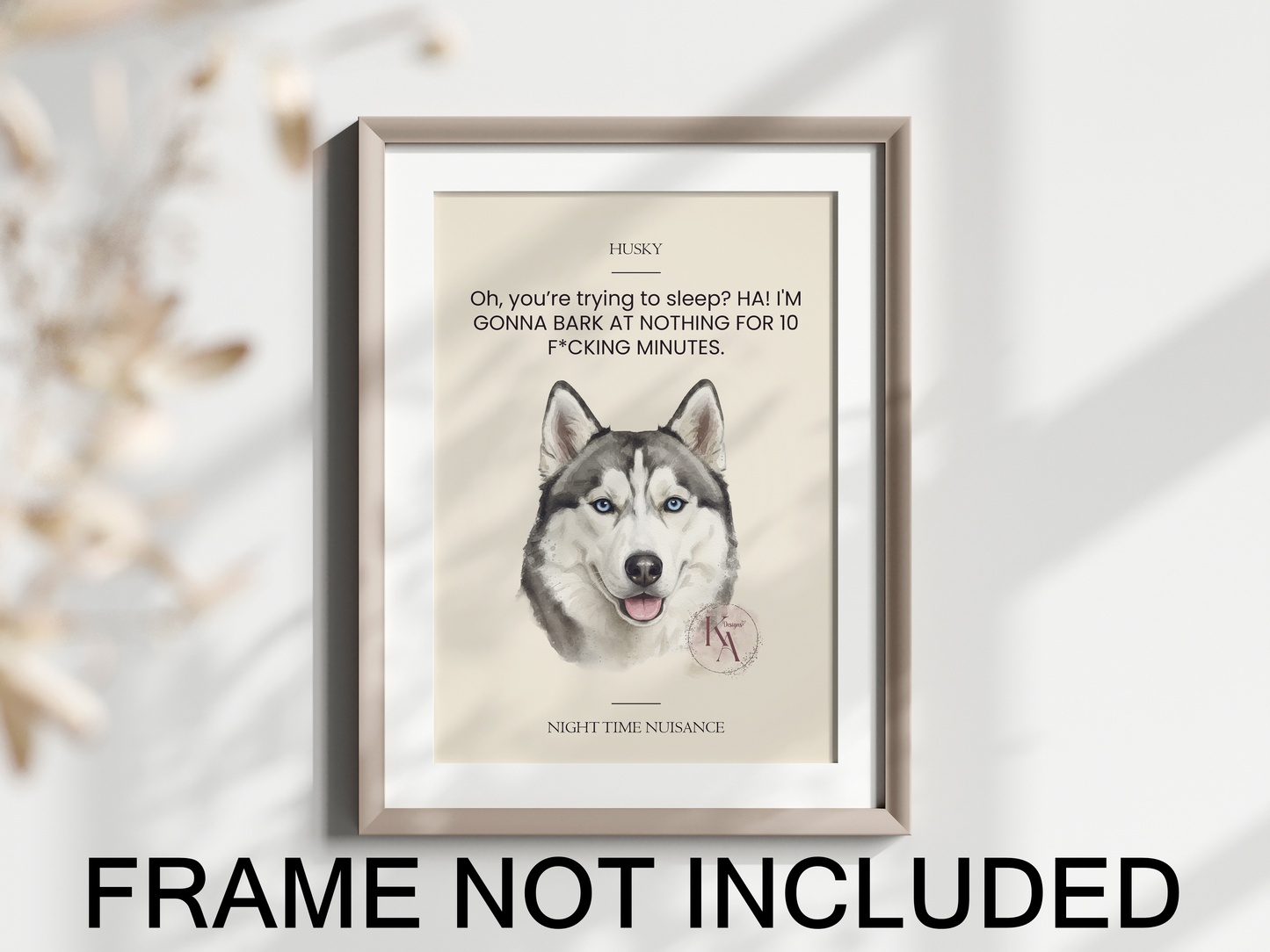 Pet UNHINGED Wall Art