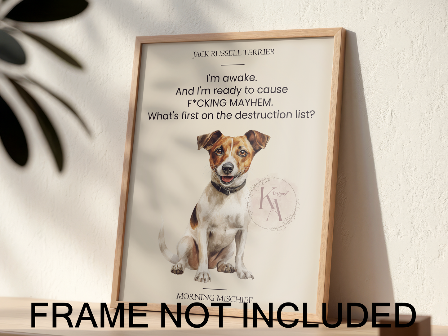 Pet UNHINGED Wall Art