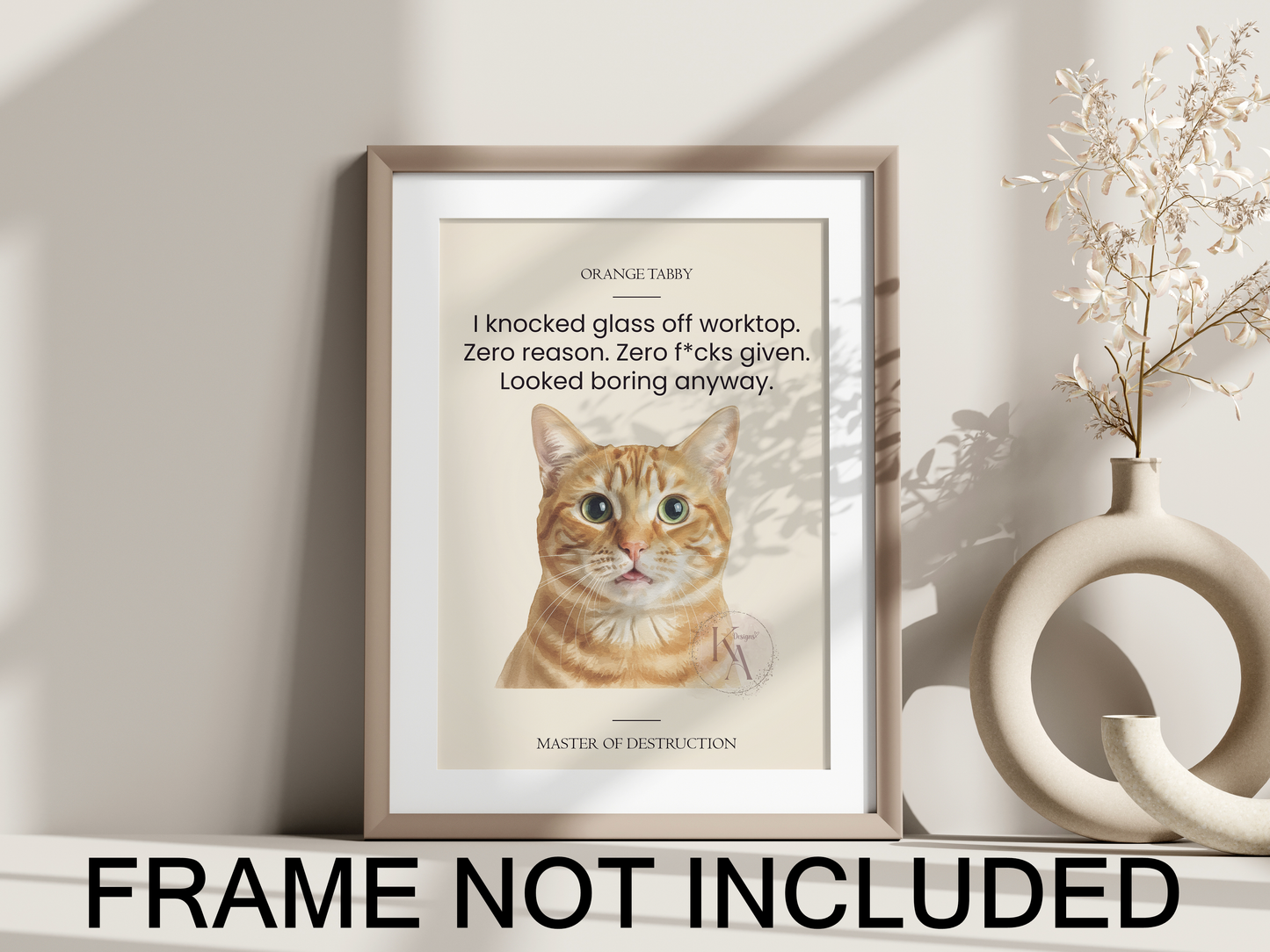 Pet UNHINGED Wall Art