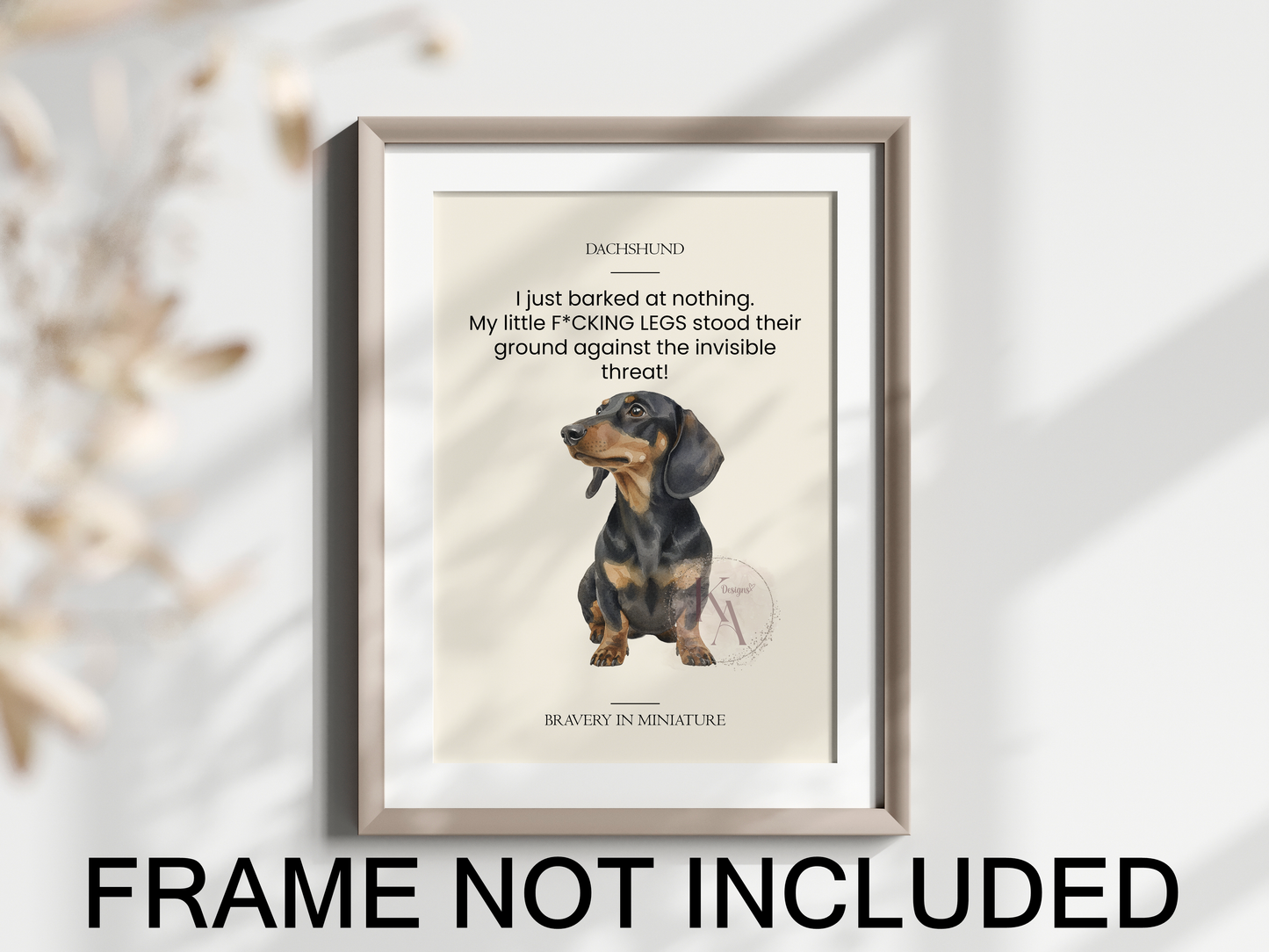 Pet UNHINGED Wall Art